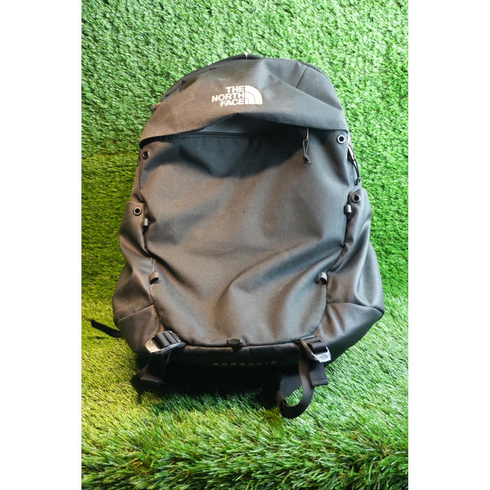 The North‎ Face Borealis Backpack Black FlexVent Laptop Bag Rose Gold Hardware